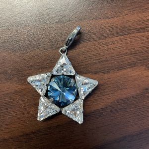 Sabika Denim Star Pendant